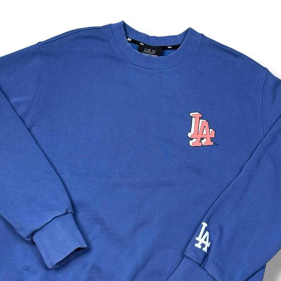 MLB LA Dodgers “MLB Like” Graphic Sweatshirt Wmns Size XS Korean Baseball Fan - Picture 6 of 10